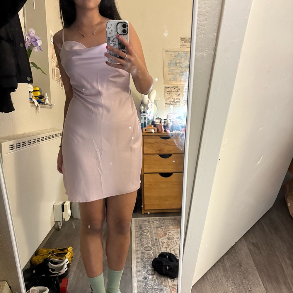 Urban Outfitters Light Pink Mini Dress